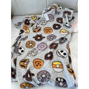 Jaclyn Intimates Women's Pajama Pants Lounge Sleepwear X Large Donut Skull Print